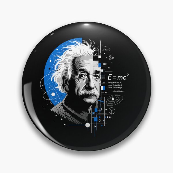Item preview, Albert Einstein Quantum Physics Genius Portrait designed and sold by Owcomm.