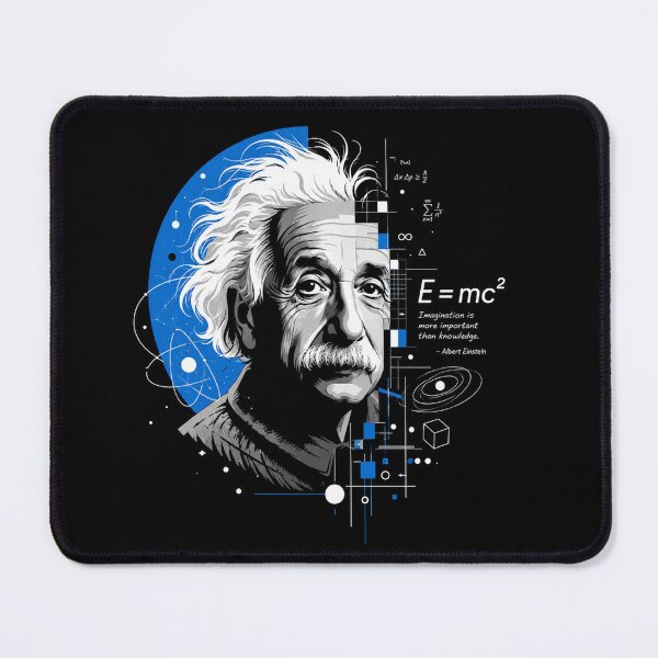 Item preview, Albert Einstein Quantum Physics Genius Portrait designed and sold by Owcomm.