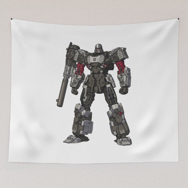Aperçu de l'œuvre Megatron Mk2026 - Transformers G1 - Retro Robot Art créée et vendue par 3DJIN.