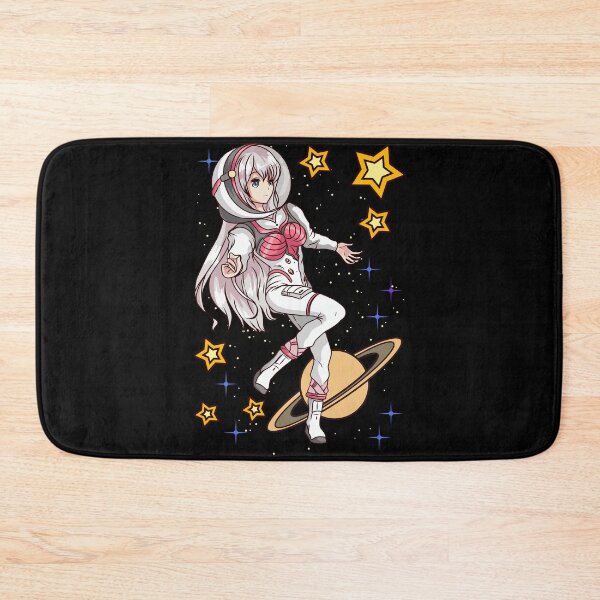 Item preview, Kawaii Anime Astronaut Girl Space Explorer designed and sold by No Limits T-Shirts.