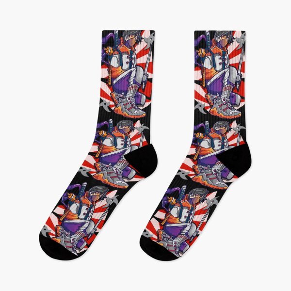 Item preview, Urban Ninja Anime Streetwear Warrior Katana Mask designed and sold by No Limits T-Shirts.