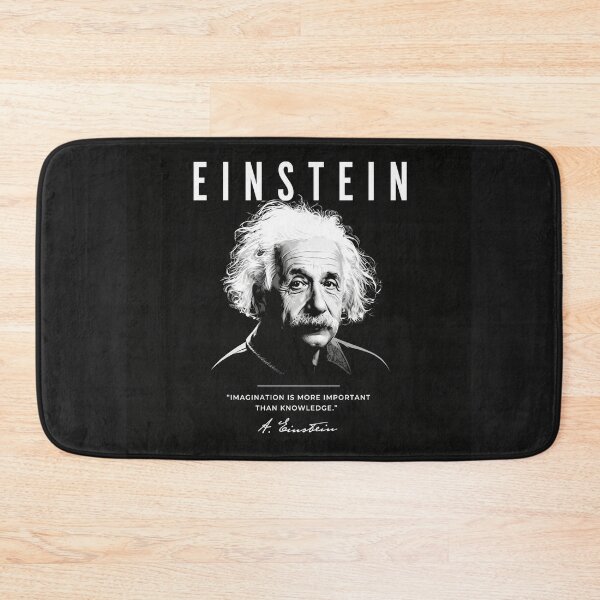 Item preview, Albert Einstein Quote Black And White Portrait designed and sold by Owcomm.