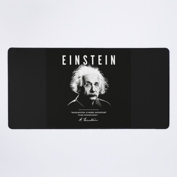 Item preview, Albert Einstein Quote Black And White Portrait designed and sold by Owcomm.