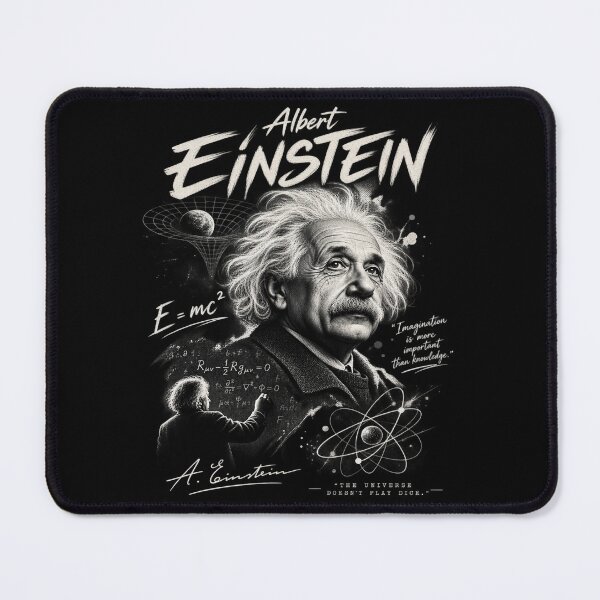 Item preview, Albert Einstein Physics Universe Science Quote designed and sold by Owcomm.