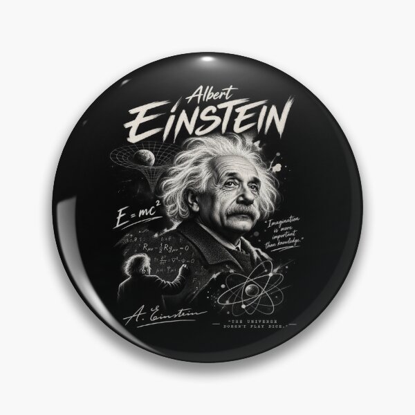 Item preview, Albert Einstein Physics Universe Science Quote designed and sold by Owcomm.