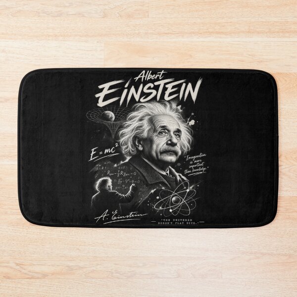 Item preview, Albert Einstein Physics Universe Science Quote designed and sold by Owcomm.