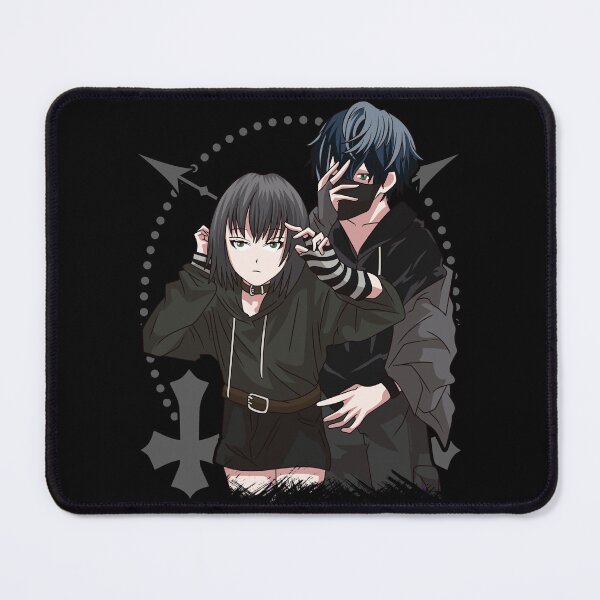 Item preview, Edgy Anime Couple Aesthetic Dark Manga Style designed and sold by No Limits T-Shirts.