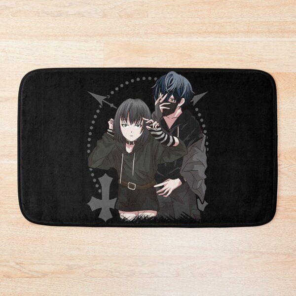 Item preview, Edgy Anime Couple Aesthetic Dark Manga Style designed and sold by No Limits T-Shirts.