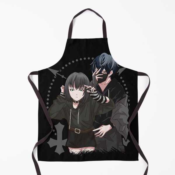 Aperçu de l'œuvre Couple d'anime sombre et provocateur, style manga sombre créée et vendue par No Limits T-Shirts.