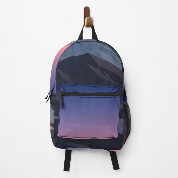 Item preview, Geometric Mountain Sunset Landscape Minimalist Peak Art designed and sold by Owcomm.