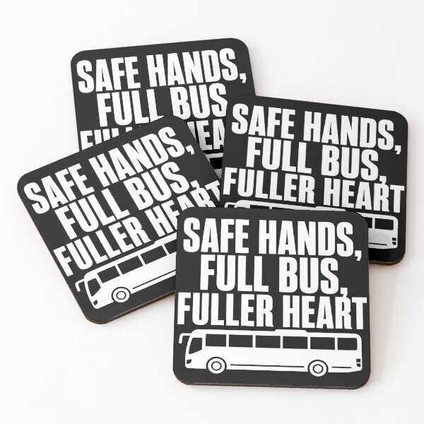 Item preview, Safe Hands Full Bus Fuller Heart - Bus Driver Gift designed and sold by Haque Desigens.