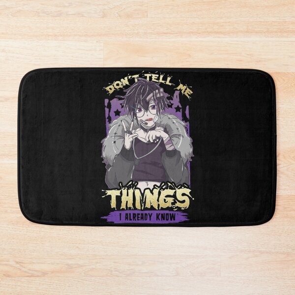 Item preview, Anime Emo Boy Don't Tell Me Things I Already Know designed and sold by No Limits T-Shirts.