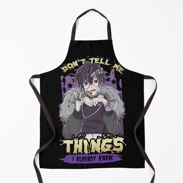 Item preview, Anime Emo Boy Don't Tell Me Things I Already Know designed and sold by No Limits T-Shirts.
