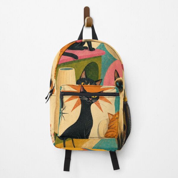 Item preview, Retro Cats designed and sold by FloramoonArt.