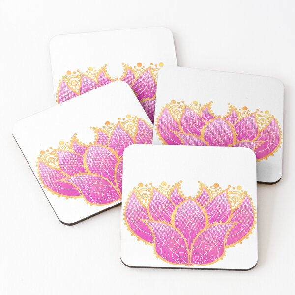 Item preview, Pink and Gold Lotus designed and sold by Shinbonesart.