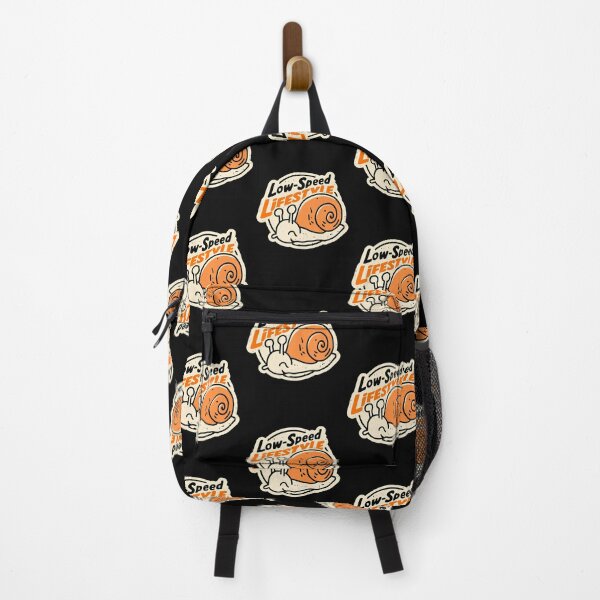 Item preview, Low Speed Lifestyle Snail Retro Vintage Badge | Funny Slow Pace Art designed and sold by kuwagatamushi.