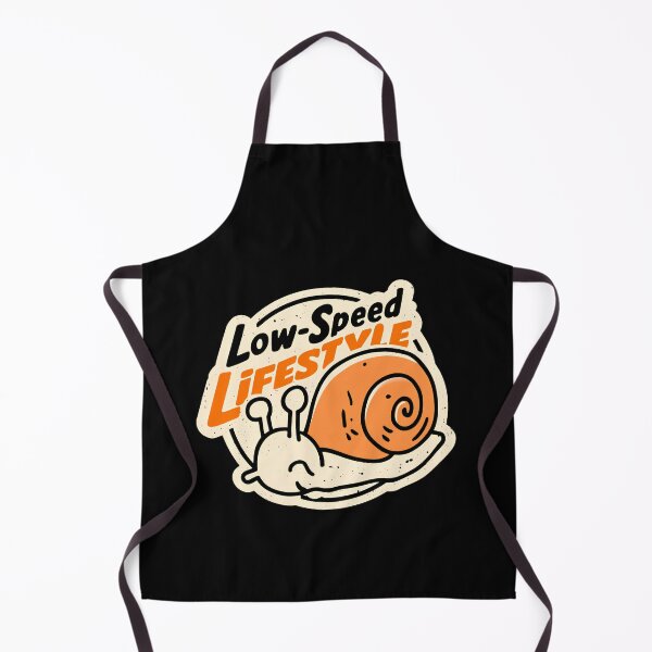 Item preview, Low Speed Lifestyle Snail Retro Vintage Badge | Funny Slow Pace Art designed and sold by kuwagatamushi.