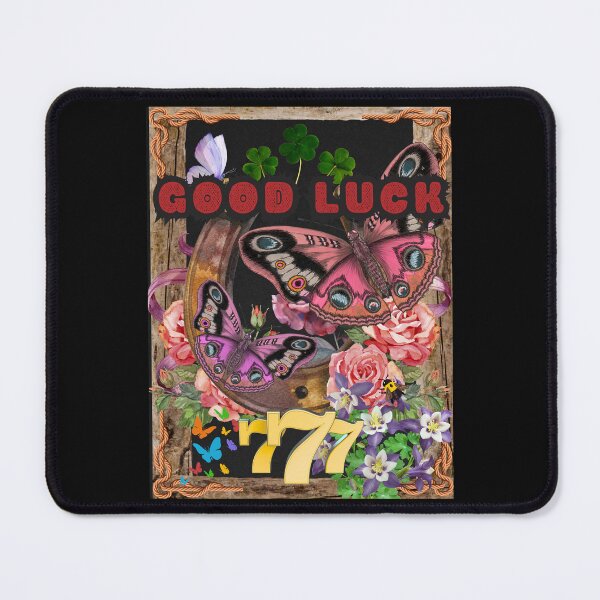 Item preview, Good Luck Positive Message Roses And Butterflies designed and sold by GoGreenlove.