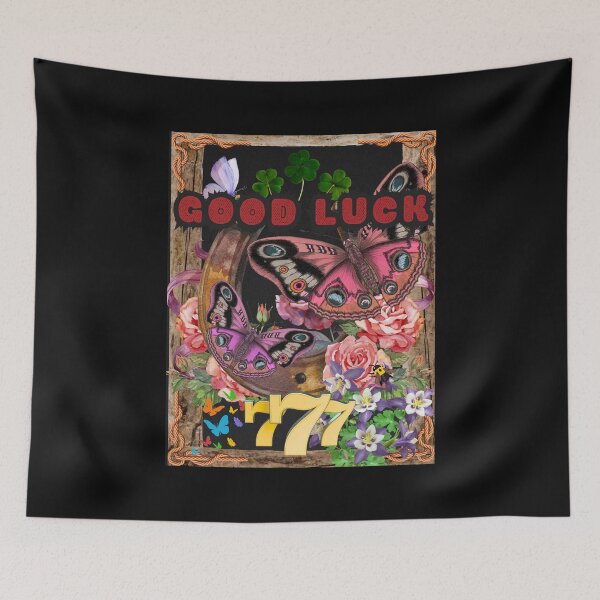 Item preview, Good Luck Positive Message Roses And Butterflies designed and sold by GoGreenlove.