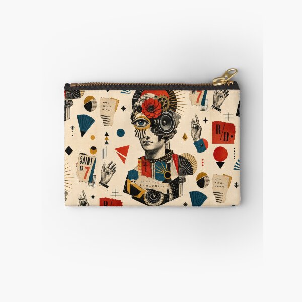 Item preview, Mechanical Saint — Dada Punk Art Deco Collage designed and sold by MarksBook.