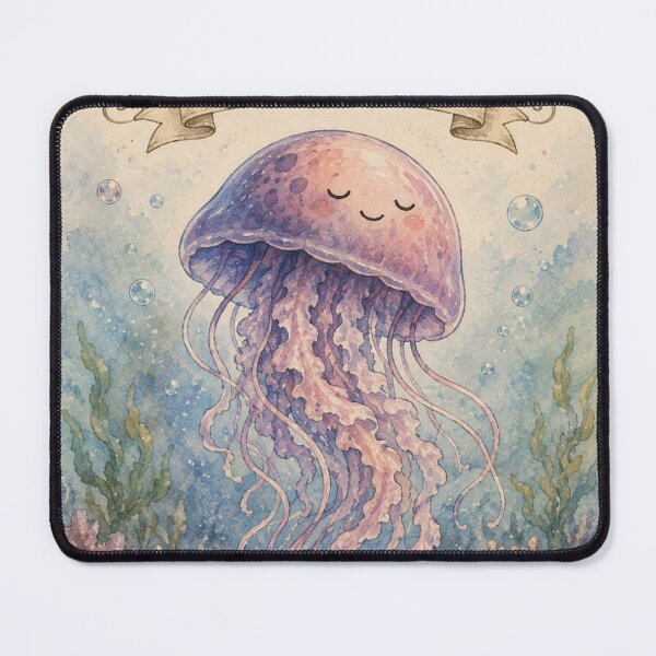 Item preview, No Brain No Stress Jellyfish — Funny Ocean Humor designed and sold by Pablo-Revelo.