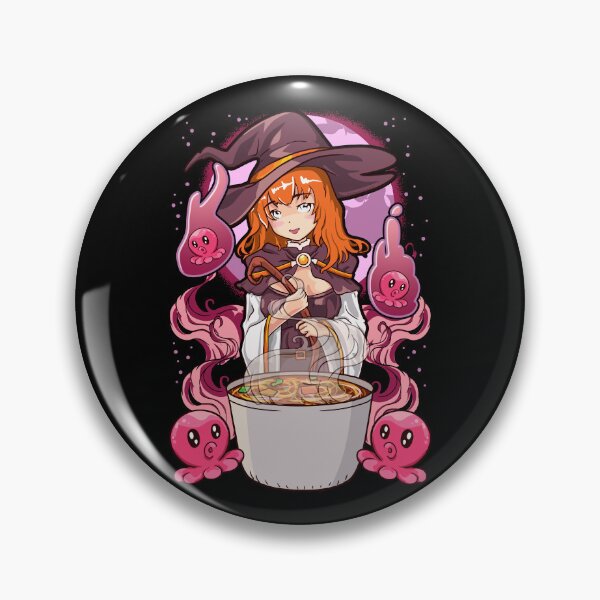 Item preview, Kawaii Anime Witch Ramen Chef Octopus Magic designed and sold by No Limits T-Shirts.