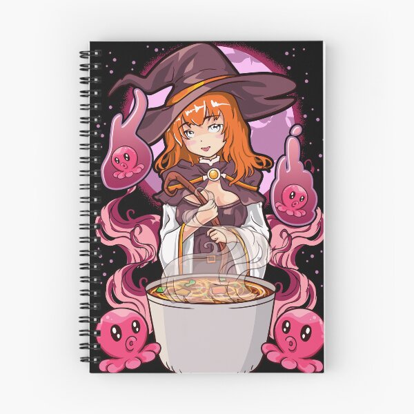 Item preview, Kawaii Anime Witch Ramen Chef Octopus Magic designed and sold by No Limits T-Shirts.