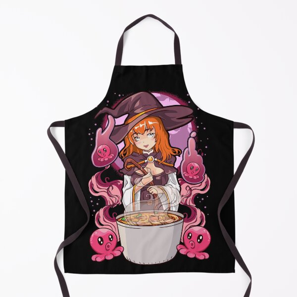 Item preview, Kawaii Anime Witch Ramen Chef Octopus Magic designed and sold by No Limits T-Shirts.