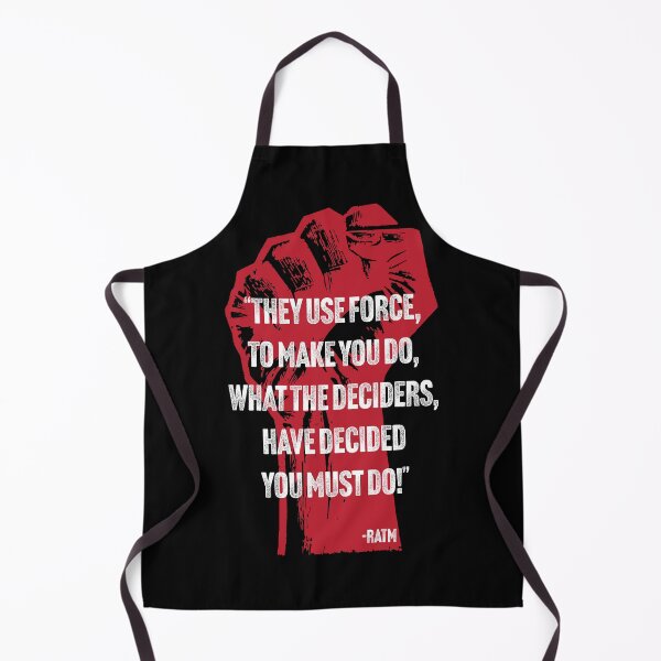 Aperçu de l'œuvre Citation de RATM Ils utilisent la force créée et vendue par blackdogshop.