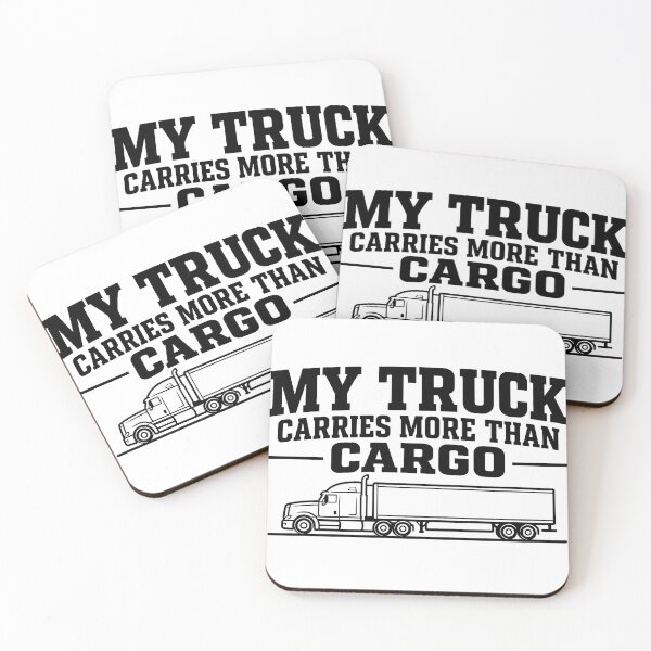 Item preview, My Truck Carries More Than Cargo - Trucker Gift designed and sold by Haque Desigens.