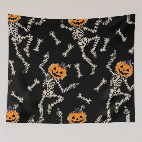 Item preview, Dancing Skelly Pattern designed and sold by pumpkinchino.