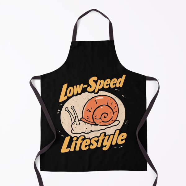 Item preview, Low Speed Lifestyle Snail Retro Vintage Badge | Funny Slow Pace Art designed and sold by kuwagatamushi.
