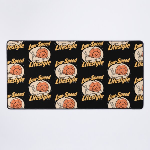 Item preview, Low Speed Lifestyle Snail Retro Vintage Badge | Funny Slow Pace Art designed and sold by kuwagatamushi.