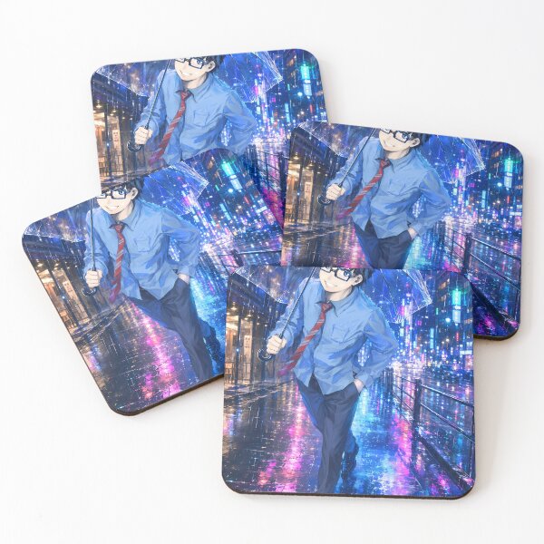 Item preview, Kousei Arima Your Lie in April Neon Rain Stroll designed and sold by BrianRayan.
