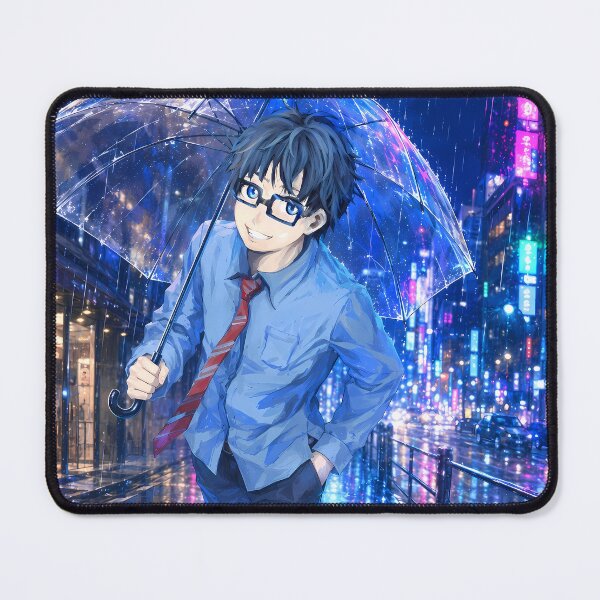 Item preview, Kousei Arima Your Lie in April Neon Rain Stroll designed and sold by BrianRayan.