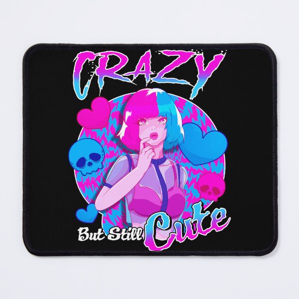 Item preview, Crazy But Still Cute Anime Girl Aesthetic designed and sold by No Limits T-Shirts.