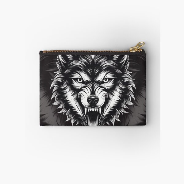 Item preview, Fierce Wolf Head Portrait Art designed and sold by Feyzbakhshkorea.