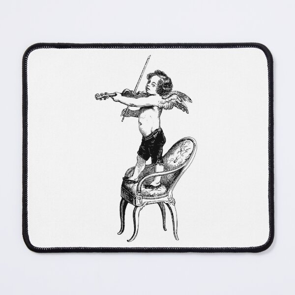 Item preview, Cherub with violin by J. J. Grandville designed and sold by Hedrin.
