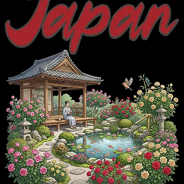 Artwork thumbnail, Japanese Garden by ReneMM