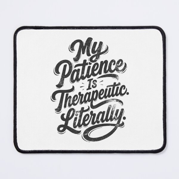 Item preview, My Patience Is Therapeutic Literally — Funny Nurse Gift | Sarcastic RN Shirt Nurse Humor designed and sold by KiwyStudio.