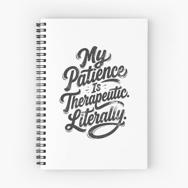 Item preview, My Patience Is Therapeutic Literally — Funny Nurse Gift | Sarcastic RN Shirt Nurse Humor designed and sold by KiwyStudio.