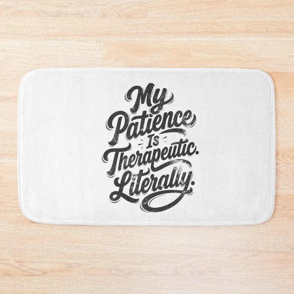 Item preview, My Patience Is Therapeutic Literally — Funny Nurse Gift | Sarcastic RN Shirt Nurse Humor designed and sold by KiwyStudio.
