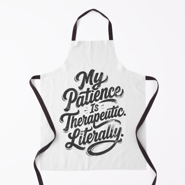 Item preview, My Patience Is Therapeutic Literally — Funny Nurse Gift | Sarcastic RN Shirt Nurse Humor designed and sold by KiwyStudio.