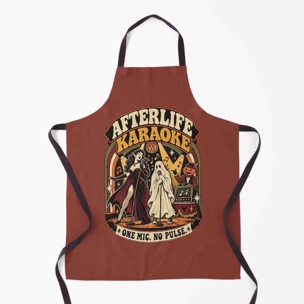 Item preview, Afterlife Karaoke One Mic No Pulse designed and sold by PrintSmithArt.