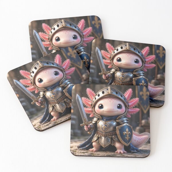 Item preview, Axolotl Knight — Fantasy Kingdoms designed and sold by Axokris.