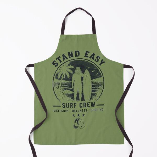 Item preview, Stand Easy Surf Crew Tshirt - Version 3B (Dark version for light Shirts) designed and sold by Bombergirls.