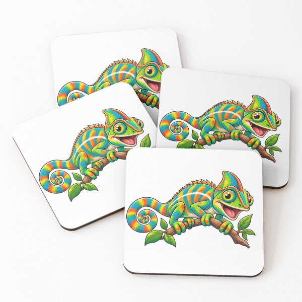 Item preview, Colorful Chameleon designed and sold by Oddity Anvil.