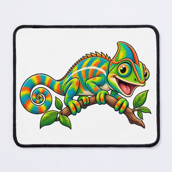 Item preview, Colorful Chameleon designed and sold by Oddity Anvil.