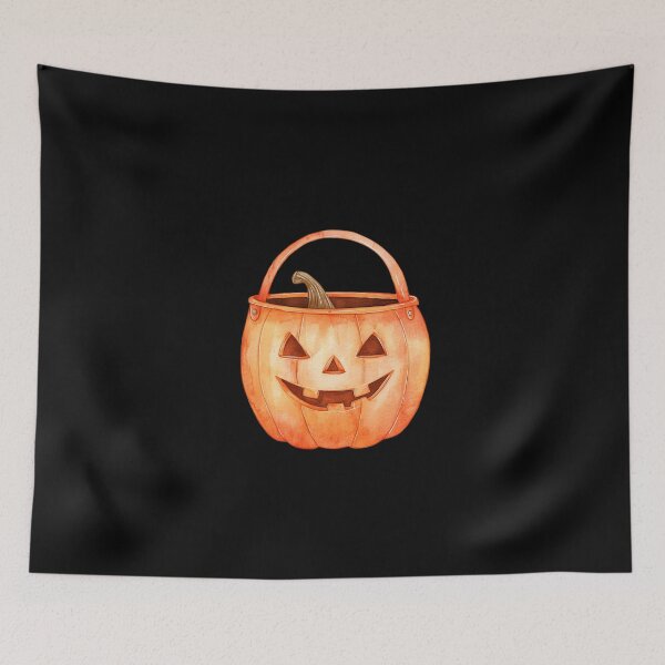 Item preview, Pumpkin Jack-o'-Lantern Bucket designed and sold by foundthenat.