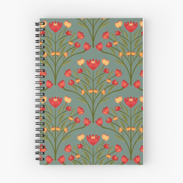 Item preview, Red and Yellow Floral Design designed and sold by Cato Designs.